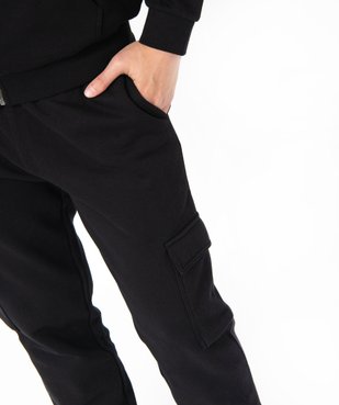 Pantalon de jogging coupe cargo homme vue5 - GEMO 4G HOMME - GEMO