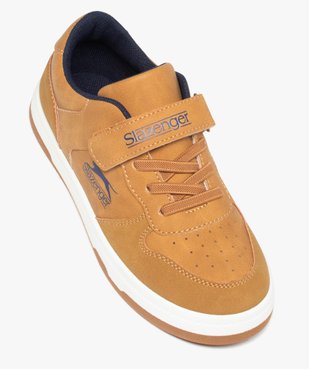 Baskets garçon unies à scratch et à lacets - Slazenger vue5 - SLAZENGER - GEMO