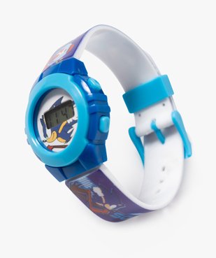 Montre digitale enfant avec bracelet souple - Sonic The Hedgehog vue3 - SONIC - GEMO