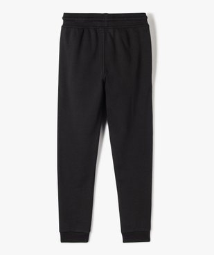 Pantalon de jogging avec intérieur molletonné garçon vue3 - GEMO (JUNIOR) - GEMO