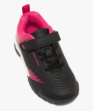 Baskets fille à scratch bicolores style crampons vue5 - ATHLETIC GEMO FOR GOOD - GEMO