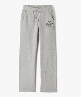 Pantalon de jogging coupe large fille - Camps United vue1 - CAMPS GEMO FOR GOOD - GEMO