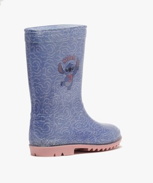 Bottes de pluie fille à paillettes avec semelle crantée - Lilo & Stitch vue4 - LILO & STITCH - GEMO