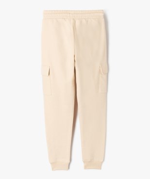 Pantalon de sport en maille molletonnée fille vue3 - GEMO (JUNIOR) - GEMO