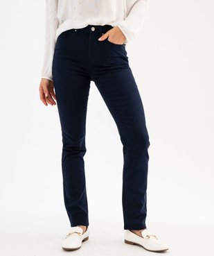 Pantalon coupe Regular taille normale femme vue5 - GEMO 4G FEMME - GEMO