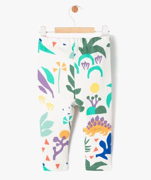 Legging en maille imprimée et texturée bébé garçon vue3 - GEMO(BEBE DEBT) - GEMO