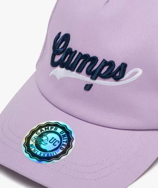 Casquette en coton avec logo brodé fille - Camps United vue2 - CAMPS UNITED - GEMO