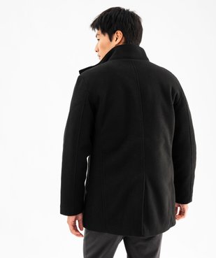 Manteau court avec col en bord-côte amovible homme vue3 - GEMO (HOMME) - GEMO