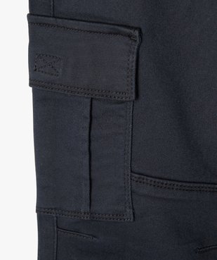 Pantalon multipoches en matière résistante garçon vue2 - GEMO 4G GARCON - GEMO