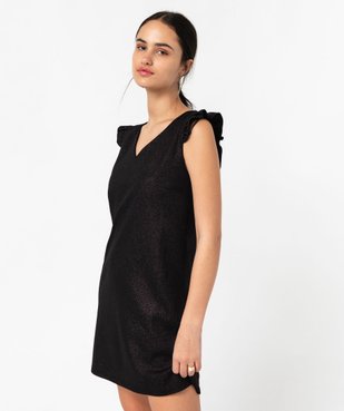 Robe de soirée pailletée avec dos ouvert femme vue1 - GEMO(FEMME PAP) - GEMO