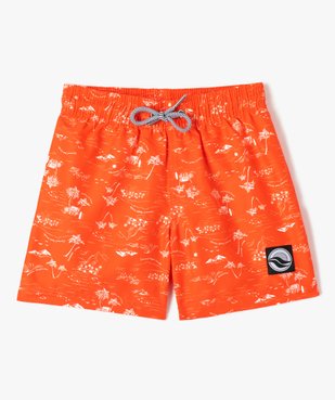 Short de bain garçon à motifs exotiques vue1 - GEMO (ENFANT) - GEMO