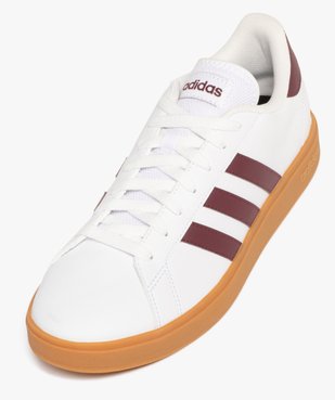 Baskets Grand Court Base style rétro homme - Adidas vue5 - ADIDAS - GEMO