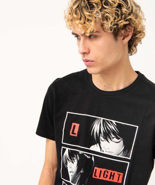 Tee-shirt homme imprimé à manches courtes - Death Note vue2 - DEATH NOTE - GEMO