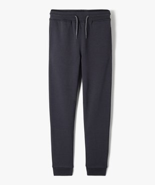 Pantalon de jogging avec intérieur molletonné garçon vue1 - GEMO (JUNIOR) - GEMO