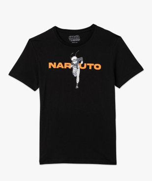 Tee-shirt manches courtes en coton imprimé homme - Naruto vue4 - NARUTO - GEMO