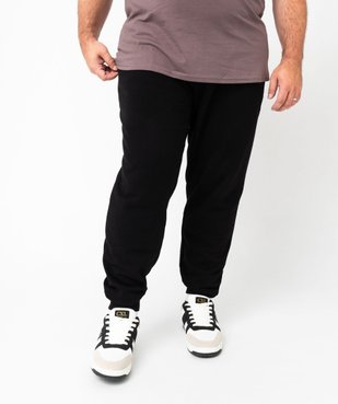 Pantalon de jogging molletonné homme vue11 - GEMO 4G HOMME - GEMO