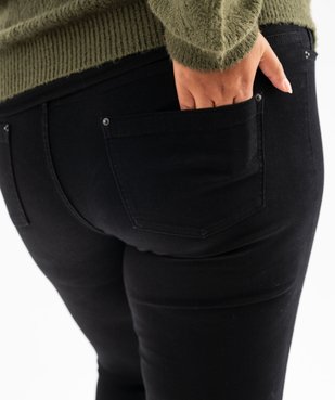 Jegging à large ceinture élastique et taille normale femme grande taille vue8 - GEMO 4G GT - GEMO