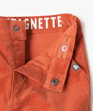 Pantalon en velours bébé garçon - LuluCastagnette vue2 - LULUCASTAGNETTE - GEMO