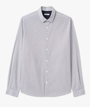 Chemise homme à micro-motifs vue4 - GEMO (HOMME) - GEMO