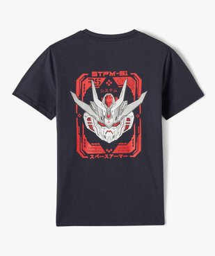 Tee-shirt à manches courtes avec motif streetwear garçon vue3 - GEMO 4G GARCON - GEMO