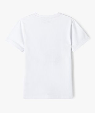 Tee-shirt à manches courtes avec motif streetwear garçon vue3 - GEMO (ENFANT) - GEMO