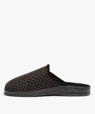 Chaussons mules à motifs chevrons homme vue5 - G'FLEX - GEMO