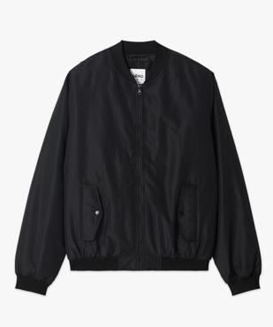 Blouson zippé style bomber homme vue4 - GEMO 4G HOMME - GEMO