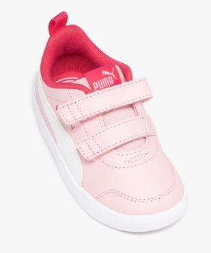 Baskets bébé bicolores à scratch – Puma Courtflex vue5 - PUMA - GEMO