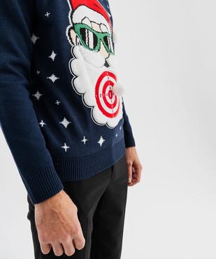 Pull spécial Noël 3D avec balles à scratch homme vue5 - GEMO (HOMME) - GEMO