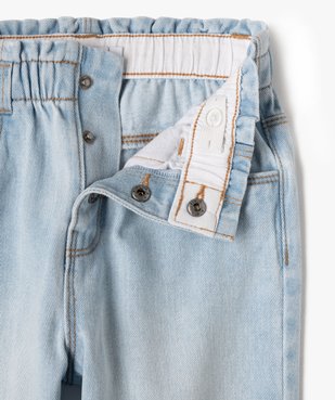 Jean slouchy à taille haute ajustable fille vue2 - GEMO (ENFANT) - GEMO