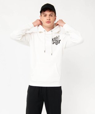 Sweat à capuche molletonné homme vue1 - GEMO 4G HOMME - GEMO