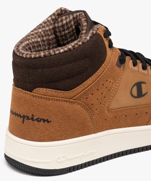 Baskets homme mid-cut casual dessus en suédine - Champion vue6 - CHAMPION USA - GEMO