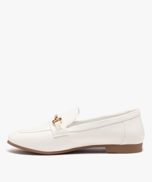 Mocassins femme unis à bijou style classique  vue4 - GEMO (CASUAL) - GEMO