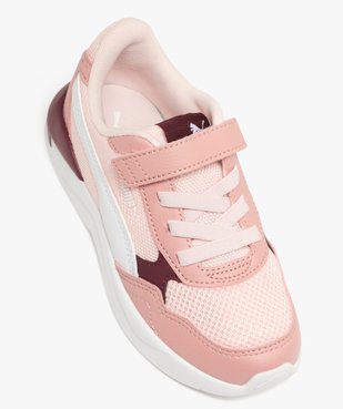 Baskets fille running en mesh à scratch avec semelle épaisse vue5 - PUMA - GEMO