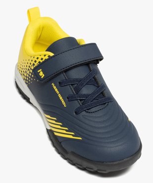 Chaussures de foot garçon avec fermeture scratch vue5 - 5 MILES - GEMO