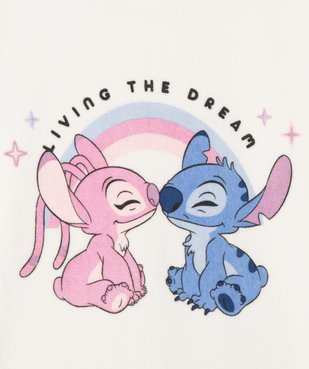 Pyjama en velours avec motifs Stitch fille - Disney vue2 - LILO & STITCH - GEMO