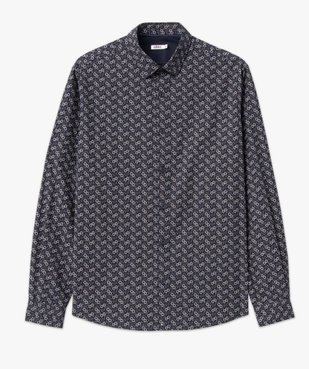 Chemise homme à motifs fleuris vue4 - GEMO (HOMME) - GEMO