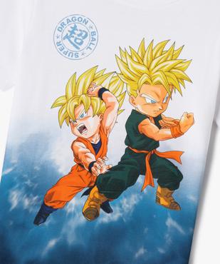 Tee-shirt manches courtes motif manga garçon - Dragon Ball Super vue2 - DRAGON BALL Z - GEMO