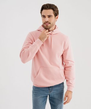 Sweat à capuche intérieur molletonné homme vue1 - GEMO 4G HOMME - GEMO