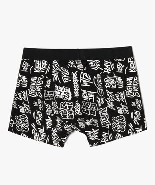 Boxers en coton stretch garçon (lot de 2)  vue3 - GEMO 4G GARCON - GEMO