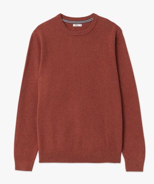 Pull en maille fine mouchetée homme vue4 - GEMO (HOMME) - GEMO