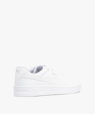 Baskets basses unies à lacets homme - Puma vue4 - PUMA - GEMO