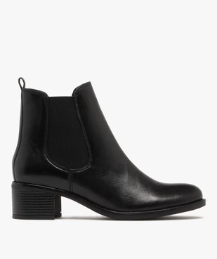 Boots femme cuir pas cher hotsell