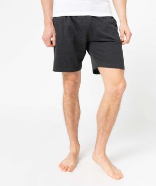 Short de pyjama en jersey à taille élastique homme vue1 - GEMO(HOMWR HOM) - GEMO