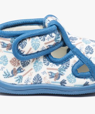 Chaussons bébé avec motifs exotiques et fermeture scratch vue6 - GEMO (ENFANT) - GEMO