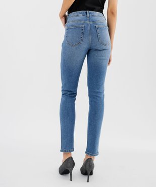 Jean coupe Skinny taille haute femme vue8 - GEMO(FEMME PAP) - GEMO