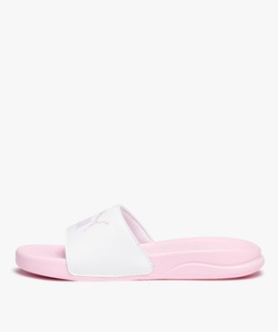 Mules de piscine femme détail métallisé Popcat 20 - Puma  vue3 - PUMA - GEMO