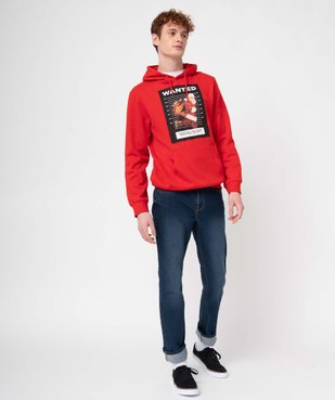 Sweat homme à capuche spécial Noël vue5 - GEMO (HOMME) - GEMO