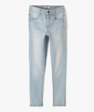 Jean ultra skinny à taille réglable fille vue4 - GEMO 4G FILLE - GEMO