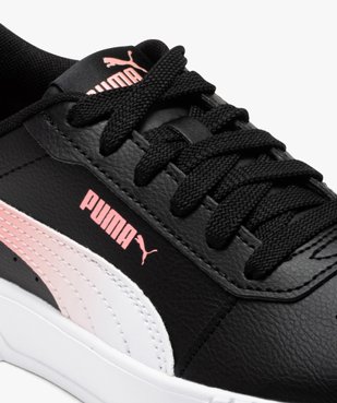 Baskets fille unies avec semelle épaisse à rainures et lacets - Puma vue6 - PUMA - GEMO